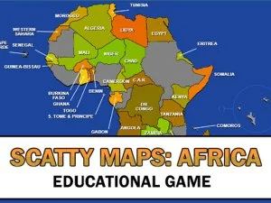 Scatty Maps Africa